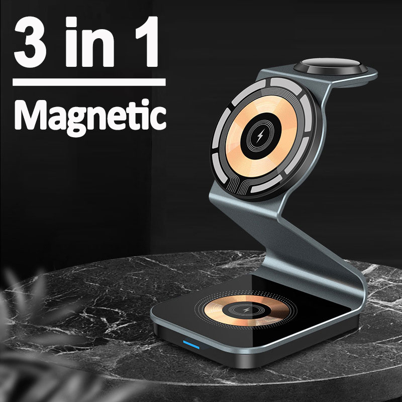 Smartwatch Ac - 3 in 1 Transparent Magnetic Wireless