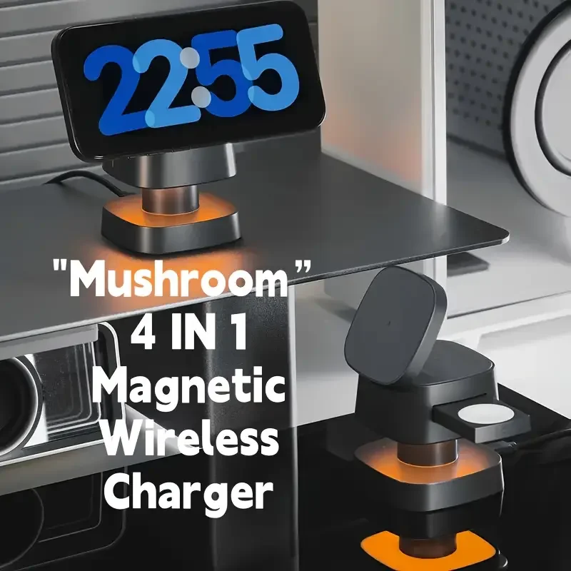Wireless Charger Watch - Magnetic 3 in 1 Wireless Charger
