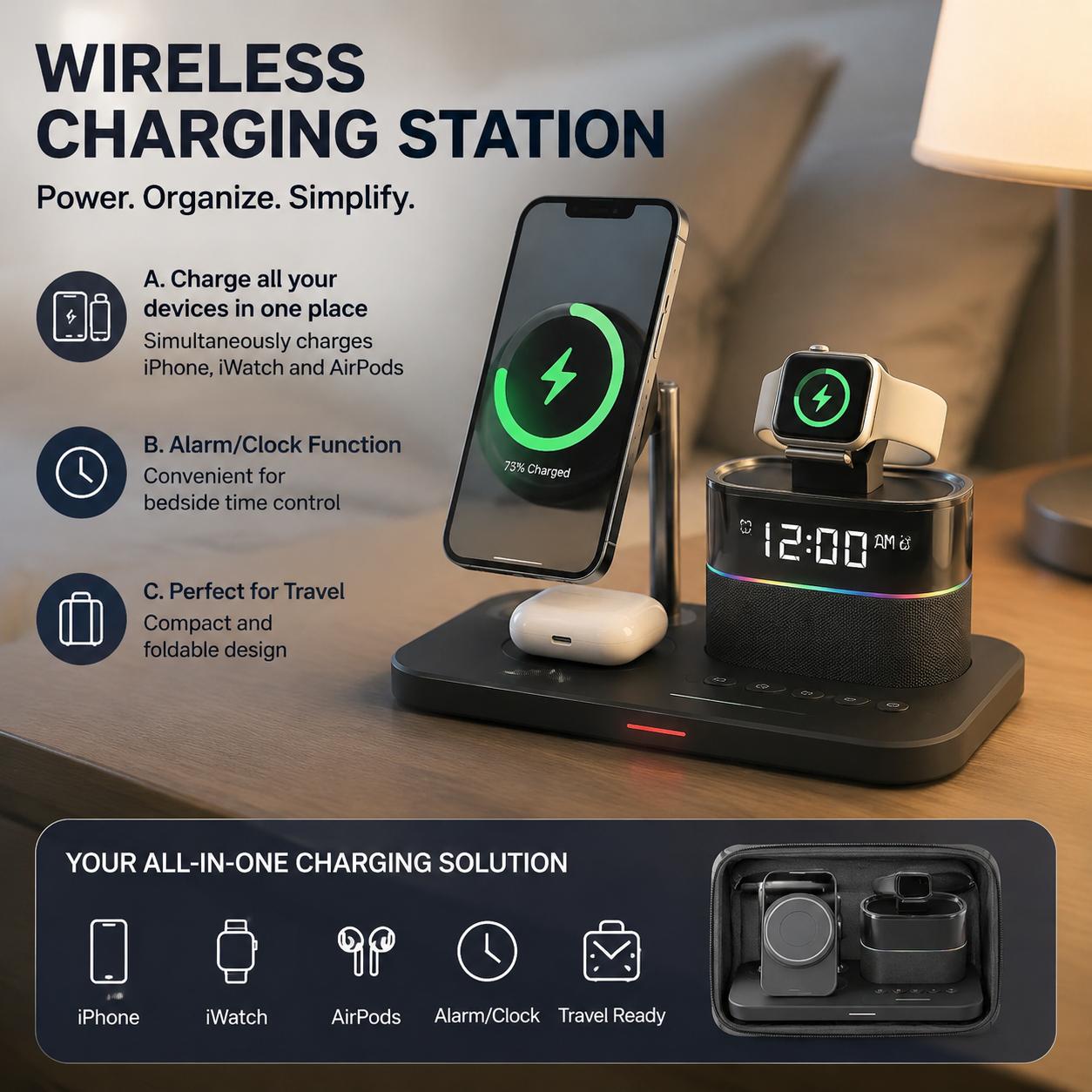 Magnetic Wireless Charging Sta - Smartwatch Ac 评论和价格
