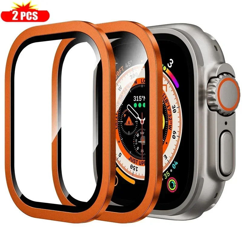 2PCS Titanium Metal Frame for  - Smartwatch Straps & Accessories 评论和价格