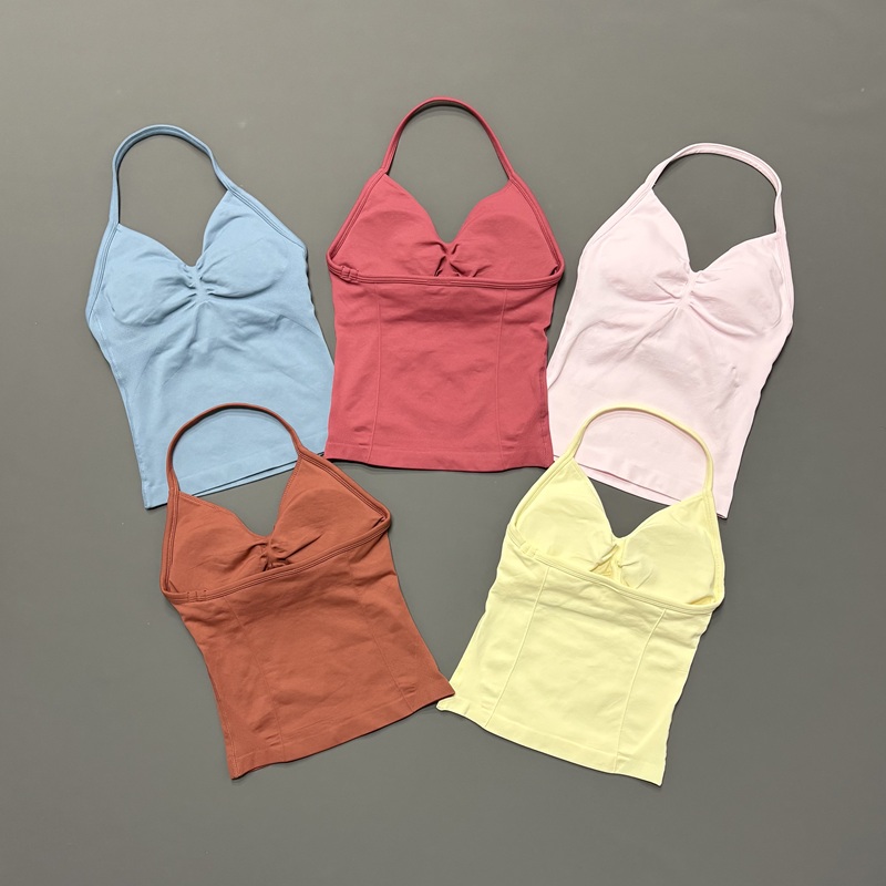 Gym Women Sports Tank Top Seam - Rugged Sport Strap 评论和价格