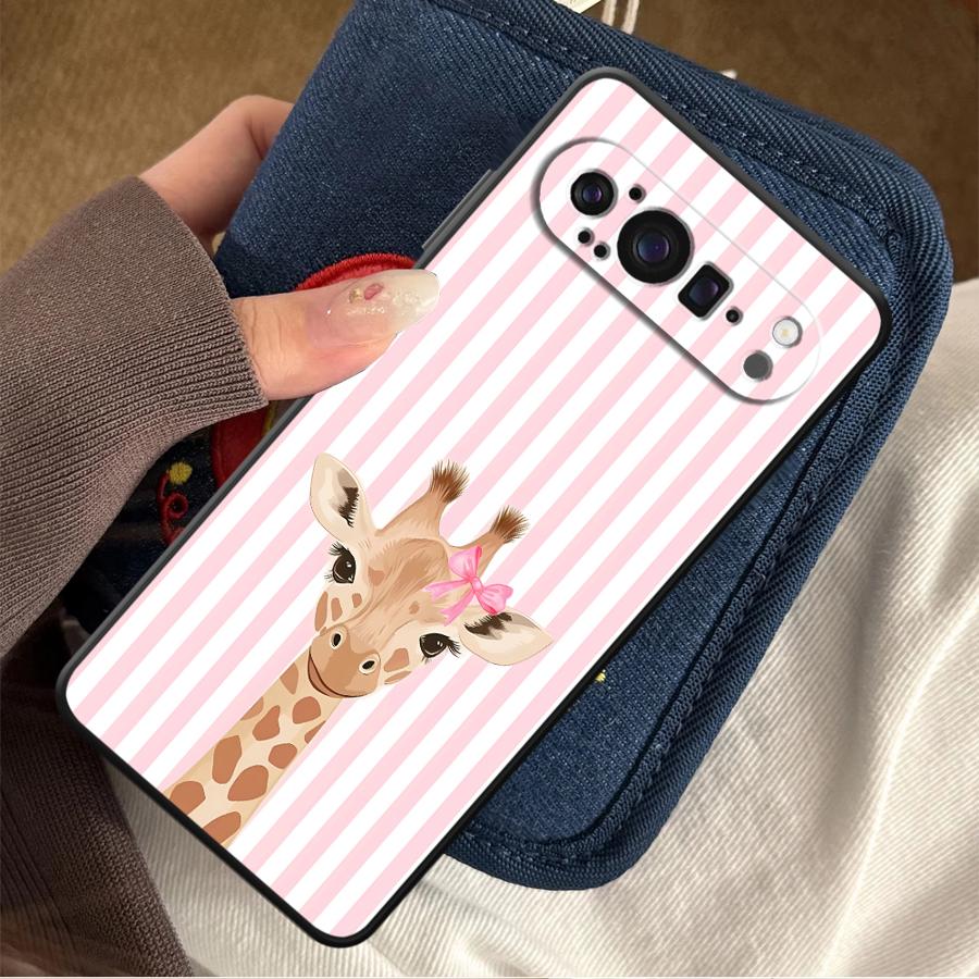Cartoon Giraffe Funda Phone Co - Google Pixel 8A 评论和价格