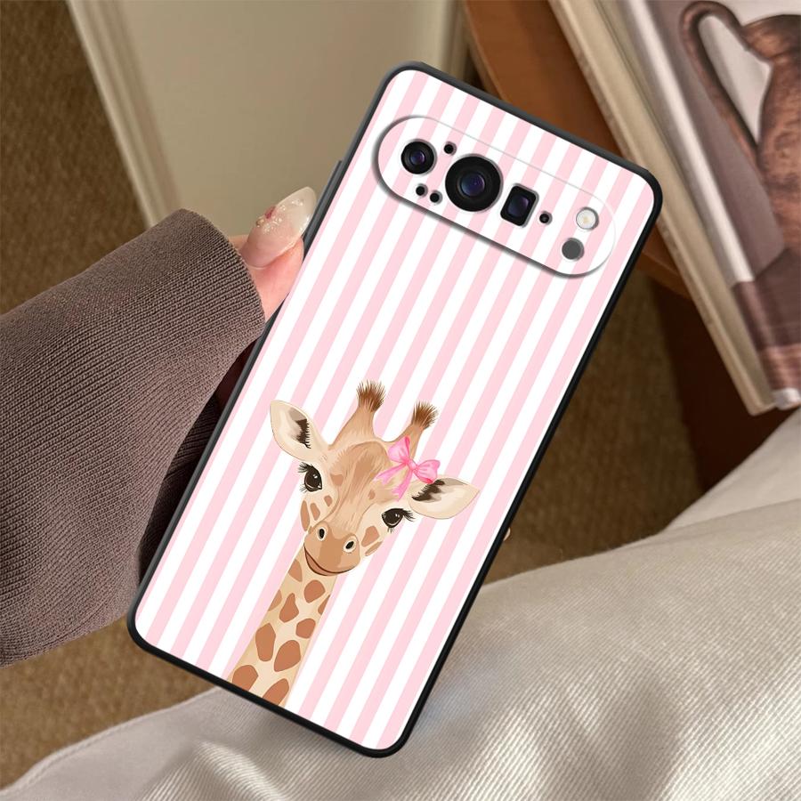 Cartoon Giraffe Funda Phone Co - Google Pixel 8A 评论和价格