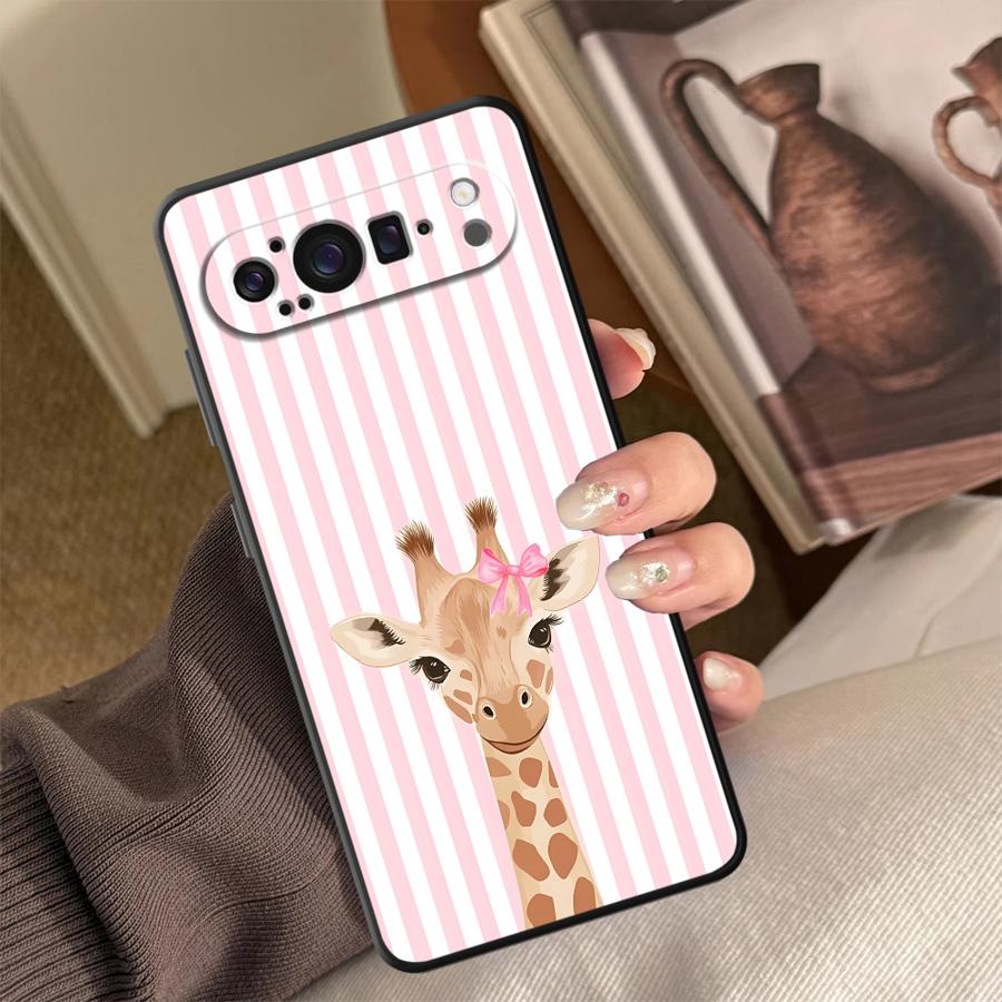 Cartoon Giraffe Funda Phone Co - Google Pixel 8A 评论和价格