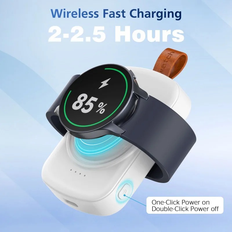 Portable 1800mAh Magnetic Wire - Wireless Charger Watch 评论和价格