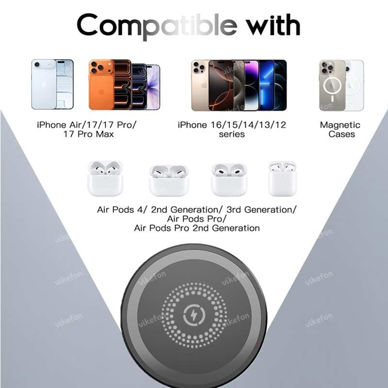 Magnetic 3 in 1 Wireless Charg - Wireless Charger Watch 评论和价格
