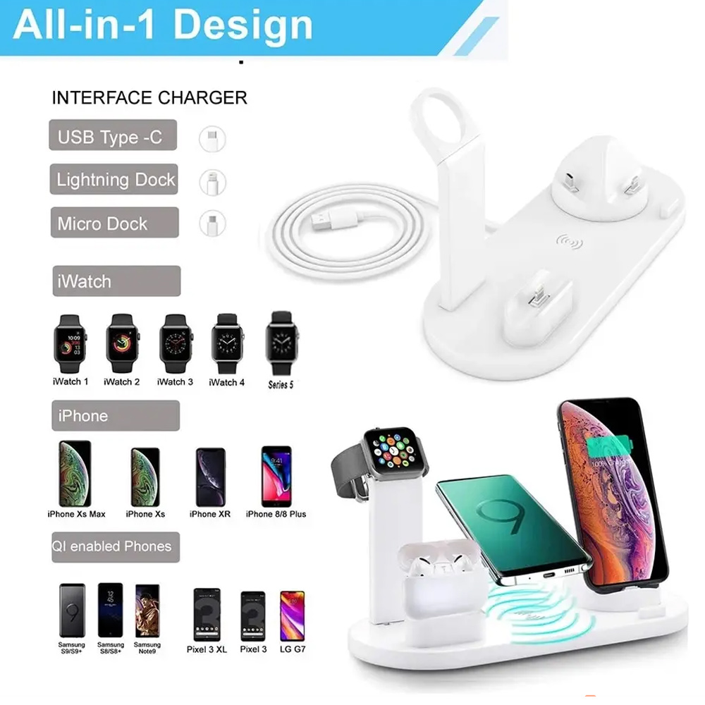 30W 7 in 1 Wireless Charger St - Wireless Charger Watch 评论和价格