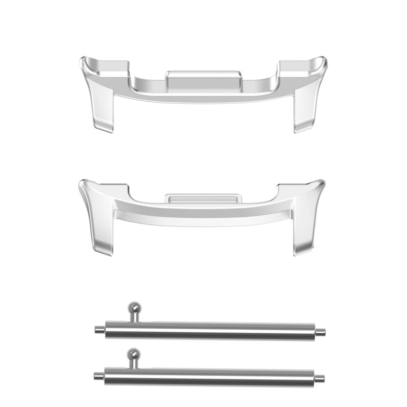 2PCS Stainless Steel Watch Ada - Watch Band Connector 评论和价格
