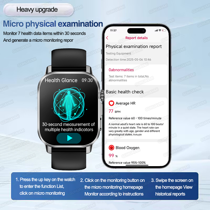 New Men Emotion Diagnosis Smar - Android Smartwatch Accessories 评论和价格