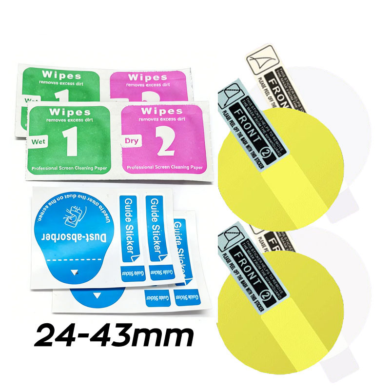 2PCS Soft Hydrogel Film Anti-s - Smartwatch Watch Accessories 评论和价格