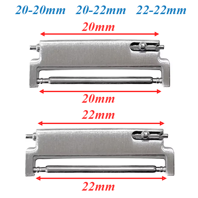 2pcs Watch Band Adapters 20mm  - Watch Band Connector 评论和价格