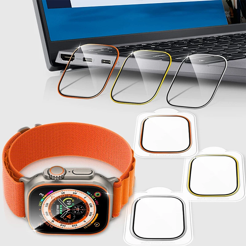Tempered Glass for Apple Watch - Smartwatch Straps & Accessories 评论和价格
