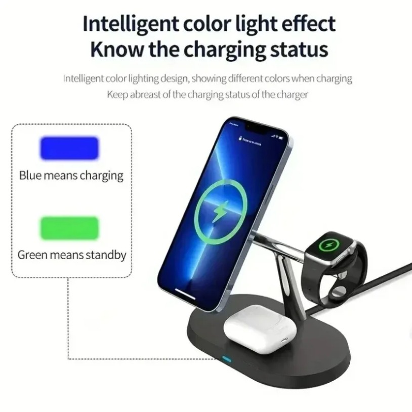 3 In 1 Opansten Magnetic Wirel - Wireless Charger Watch 评论和价格