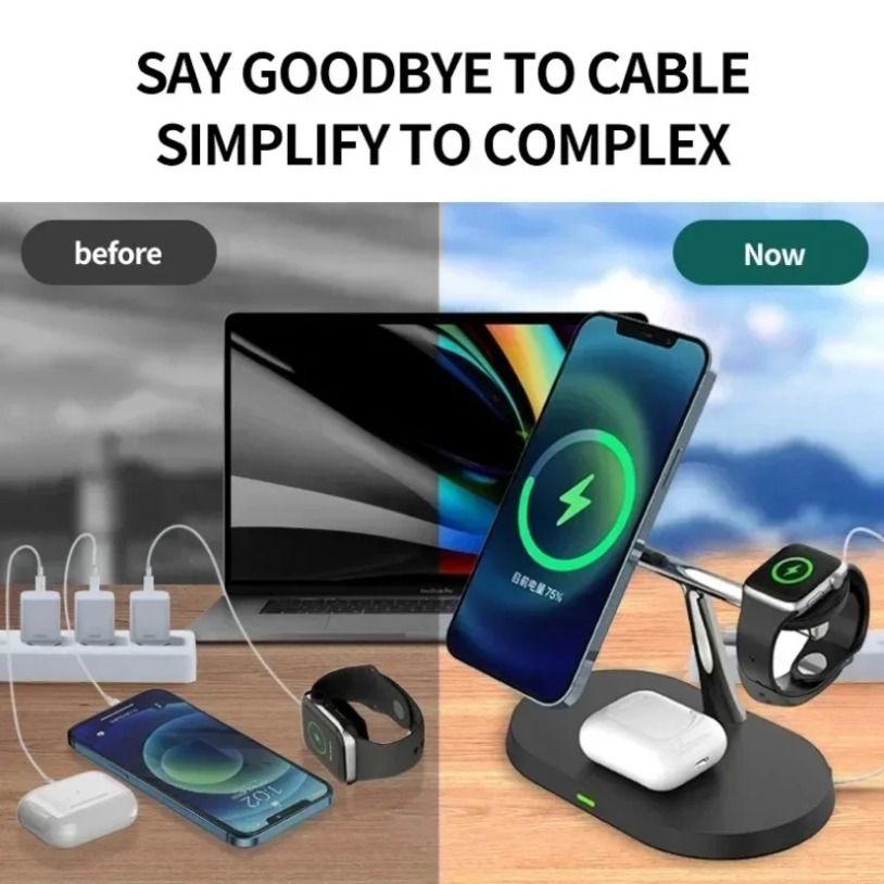 3 In 1 Opansten Magnetic Wirel - Wireless Charger Watch 评论和价格