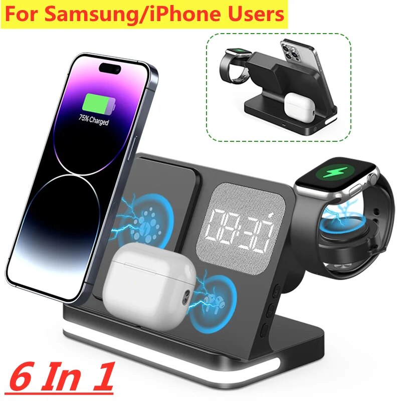 Wireless Charger Stand For iPh - Wireless Charger Watch 评论和价格