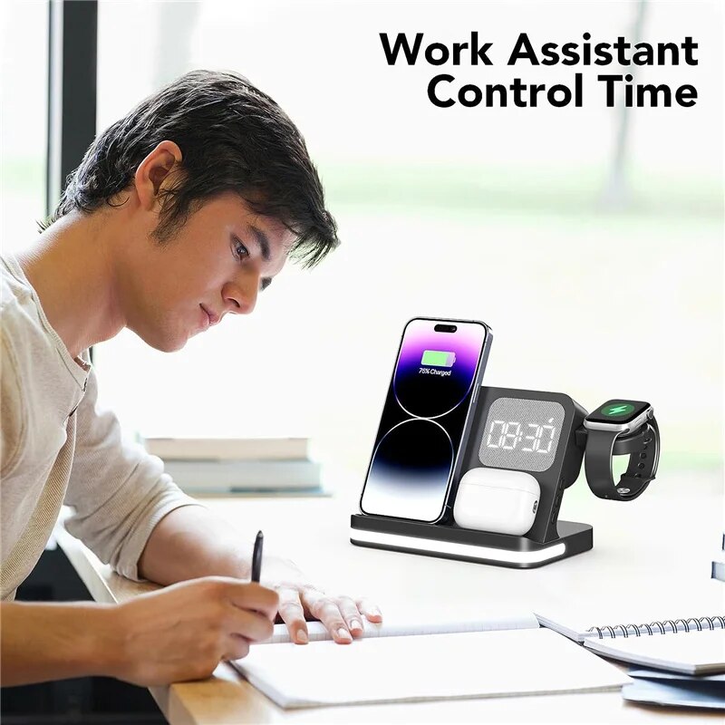 Wireless Charger Stand For iPh - Wireless Charger Watch 评论和价格