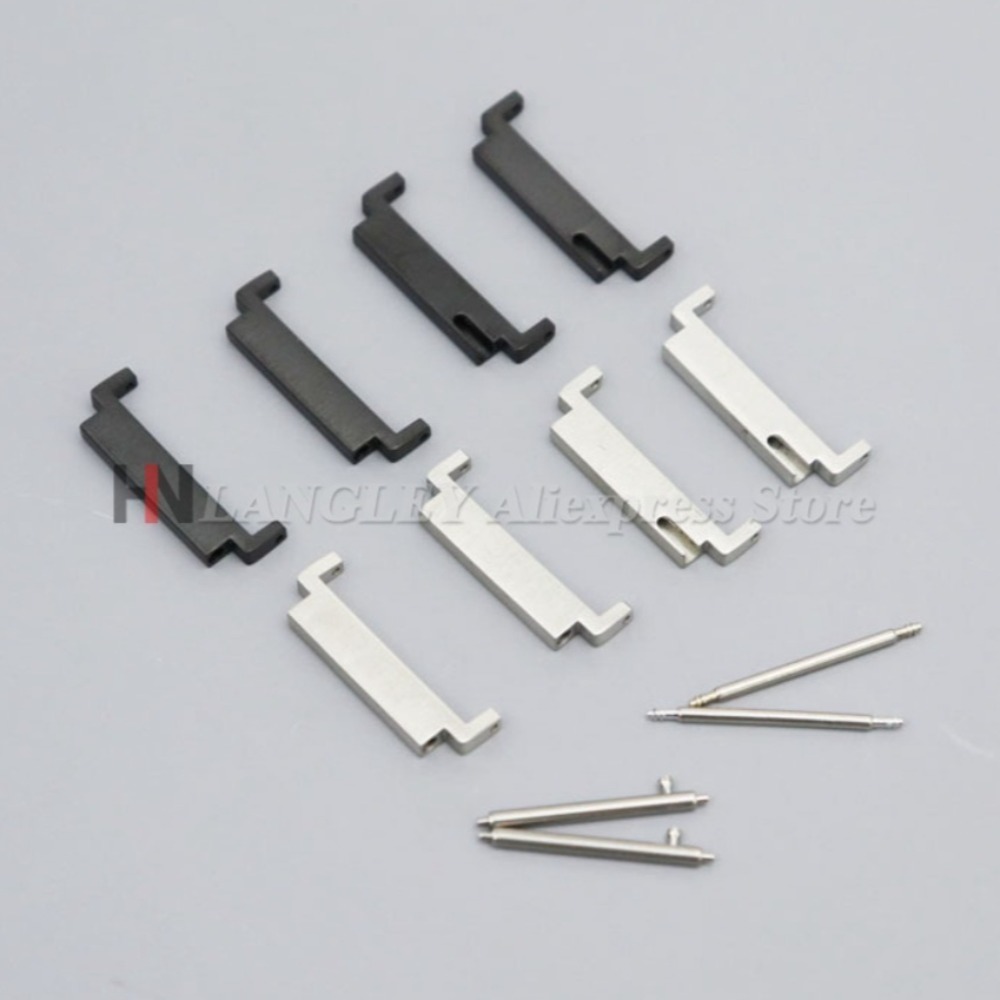 1Pair Strap Metal Adapter 18mm - Watch Band Connector 评论和价格