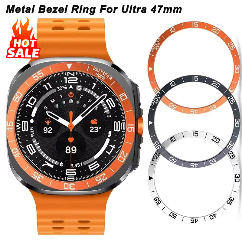 Metal Cover Bezel Ring Case Fo - Android Smartwatch Accessories 评论和价格