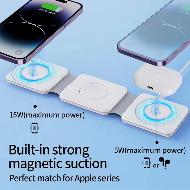 Universal Qi2 Magnetic Foldabl - Wireless Charger Watch 评论和价格