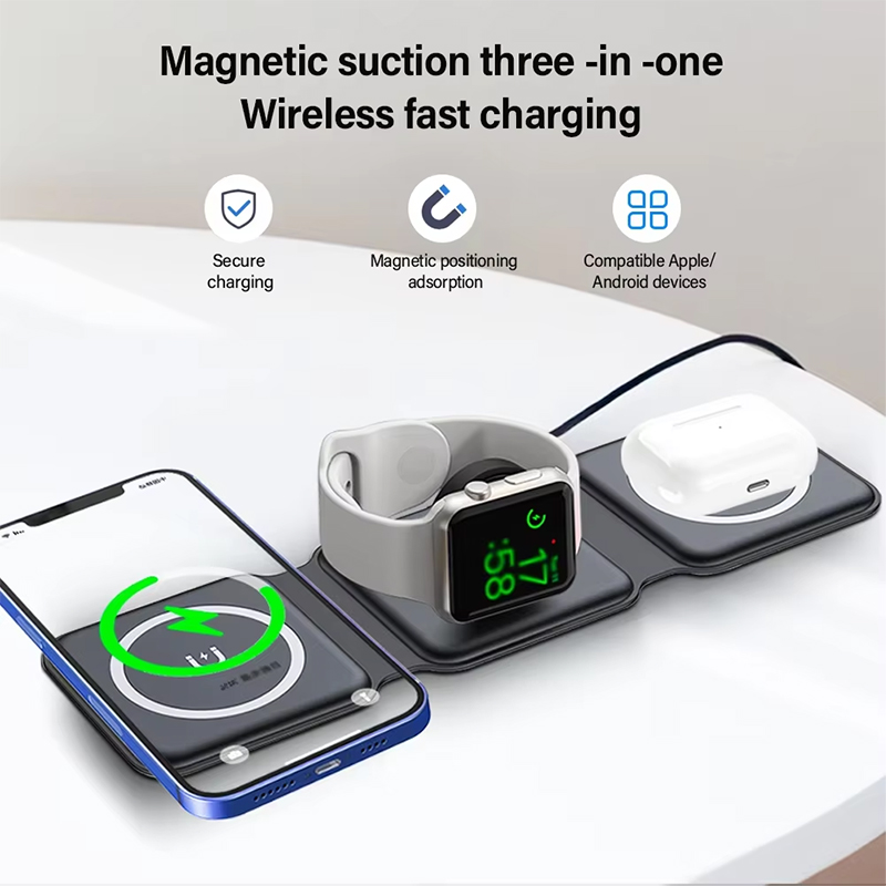 Universal Qi2 Magnetic Foldabl - Wireless Charger Watch 评论和价格