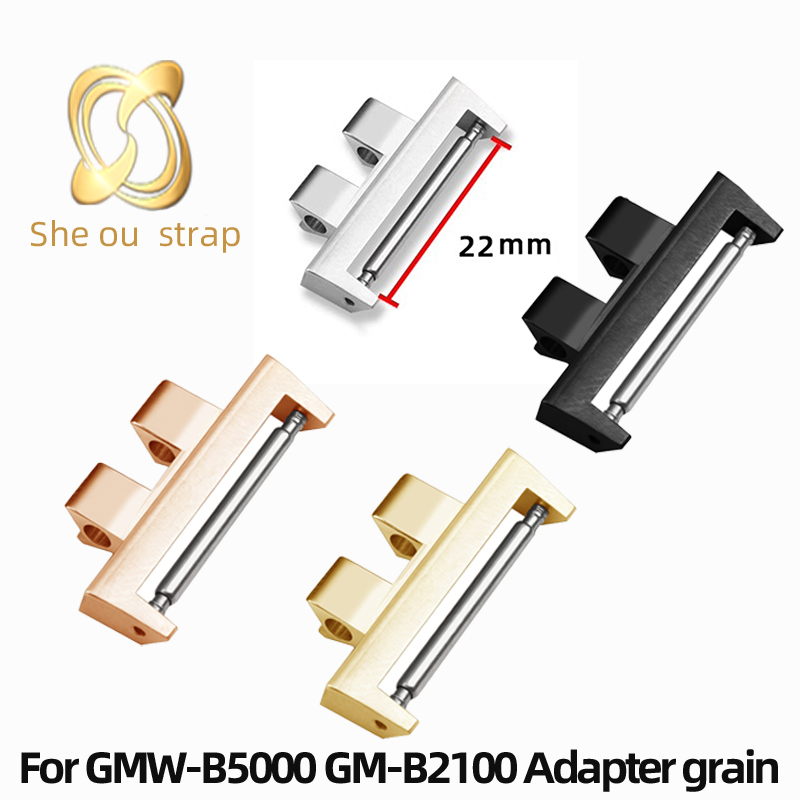 22mm Stainles Steel Adapter Wa - Watch Band Connector 评论和价格