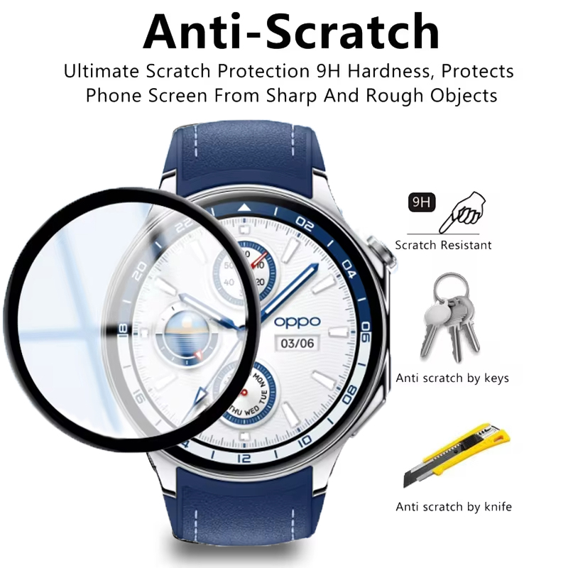 Screen Protector For OPPO Watc - Smartwatch Watch Accessories 评论和价格