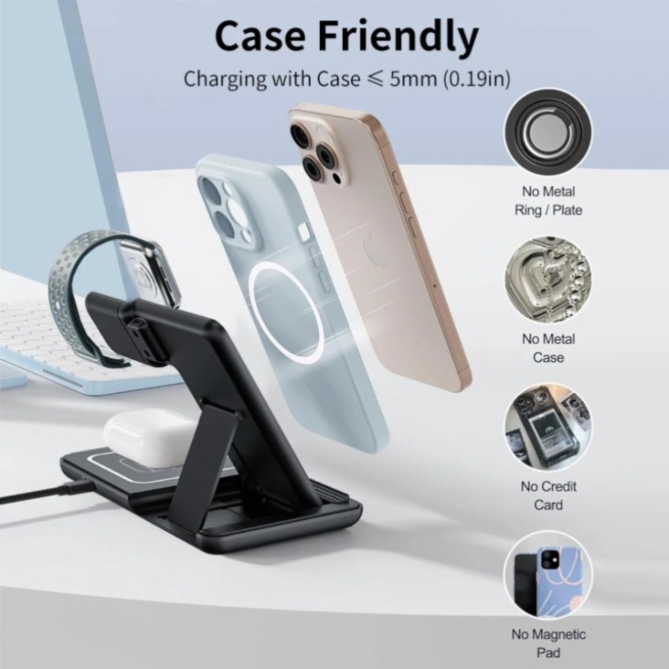 Night LED Light 3 In 1 Wireles - Smartwatch Ac 评论和价格