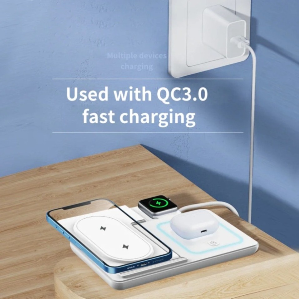 Night LED Light 3 In 1 Wireles - Smartwatch Ac 评论和价格