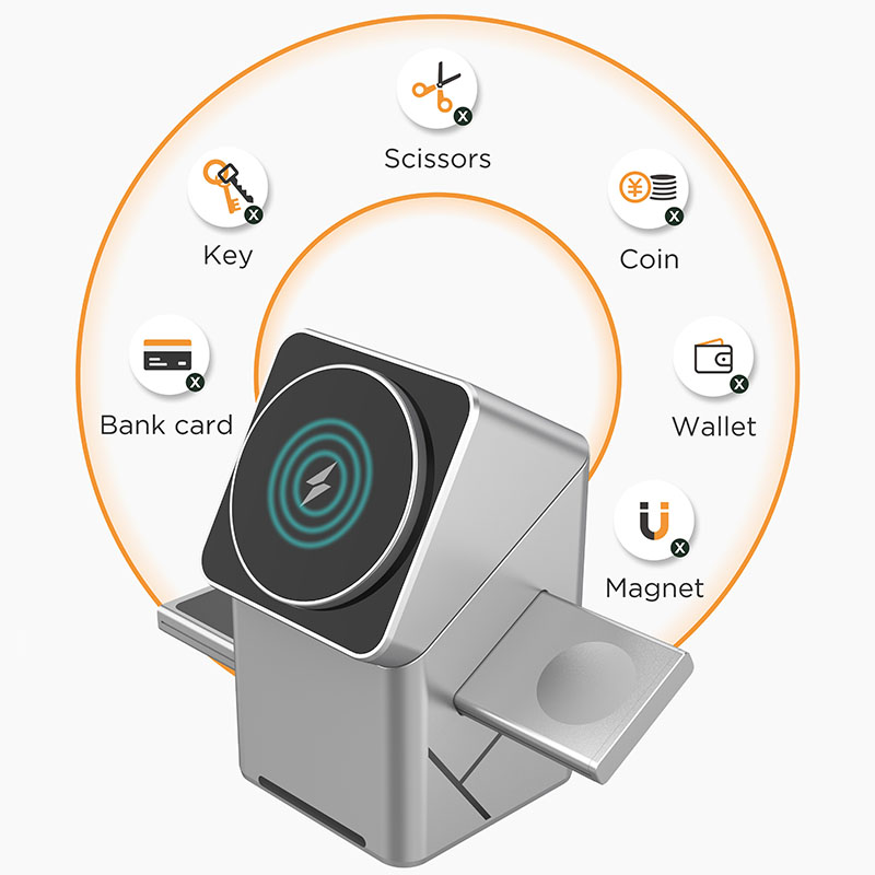 15W Touch Rotating Magnetic Mu - Wireless Charger Watch 评论和价格