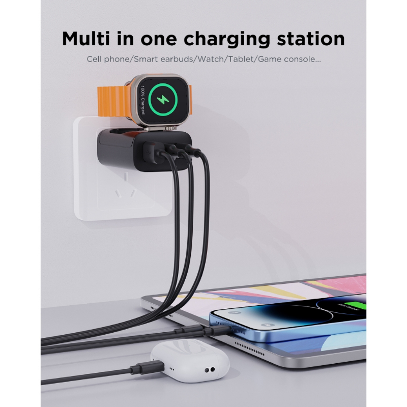 Oatsbasf 4 In 1 QC3.0 Fast Mag - Wireless Charger Watch 评论和价格