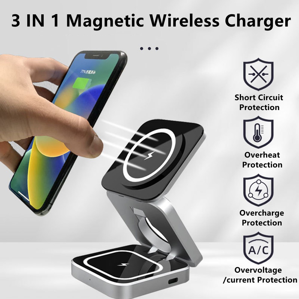 Foldable Magnetic Wireless Cha - Wireless Charger Watch 评论和价格