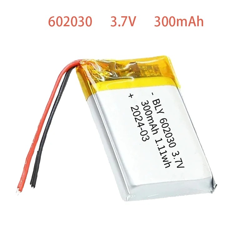 062030 3.7V 300mAh LiPo Batter - Smartwatch Headset 评论和价格
