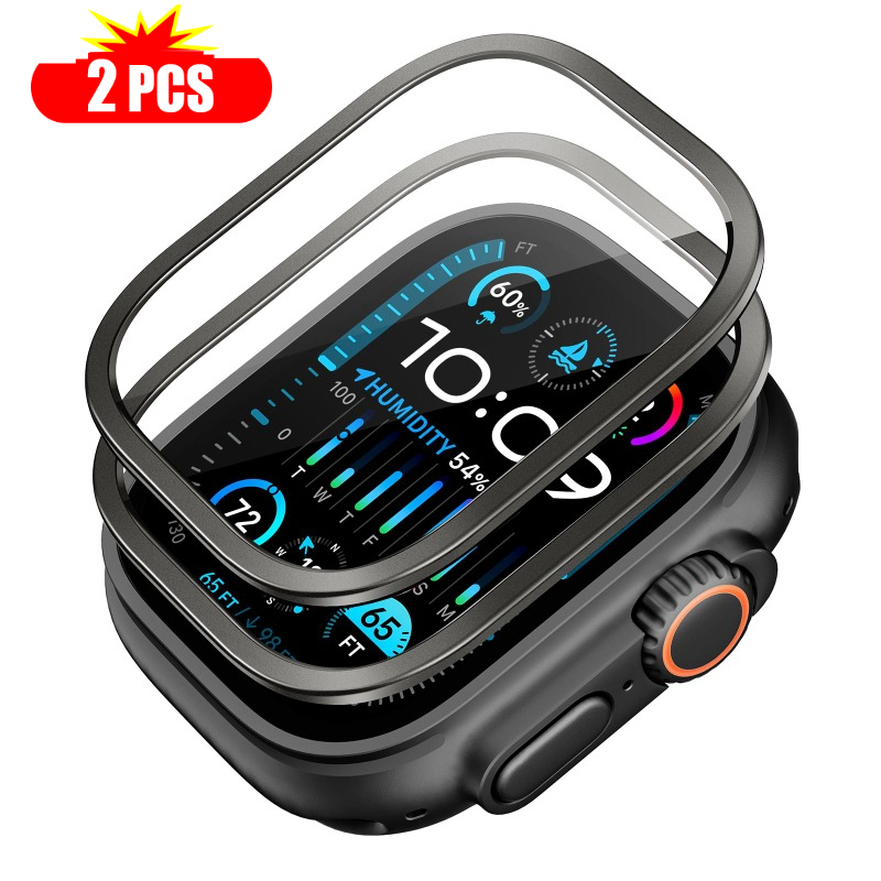 2pcs Tempered Glass for Apple  - Smartwatch Straps & Accessories 评论和价格