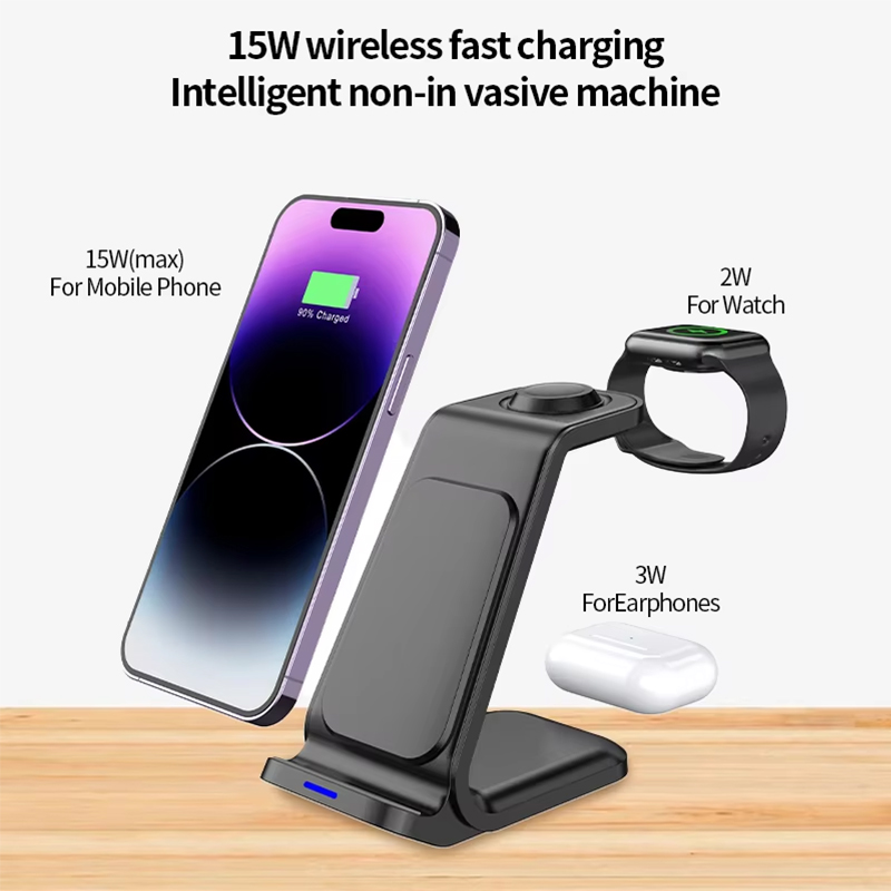 15W 3 in 1 Wireless Charger St - Wireless Charger Watch 评论和价格