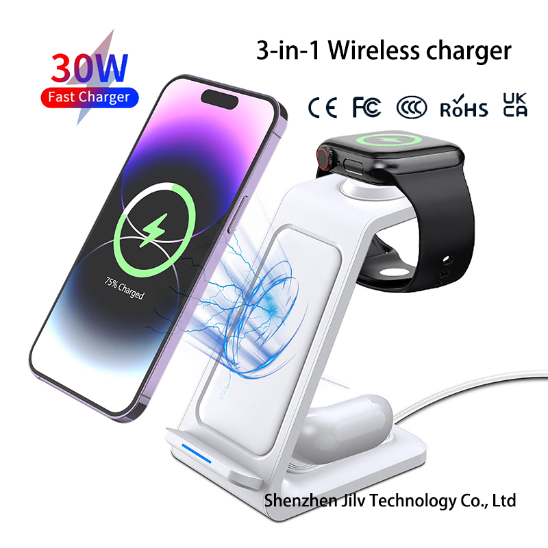 15W 3 in 1 Wireless Charger St - Wireless Charger Watch 评论和价格