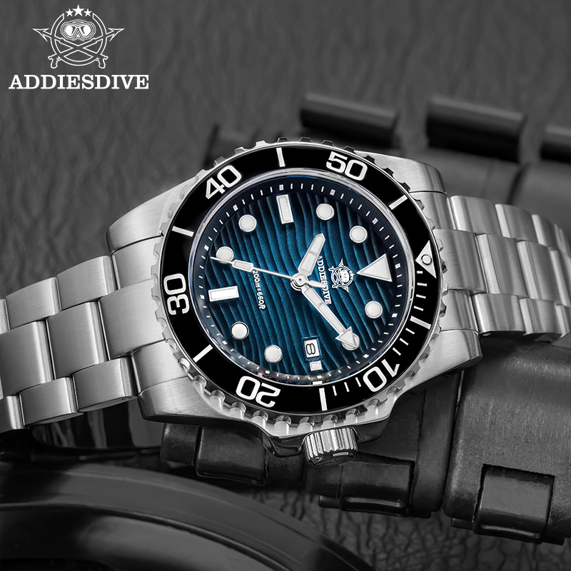 ADDIESDIVE Men's 2115 Quartz W - Accessories With Watch 评论和价格